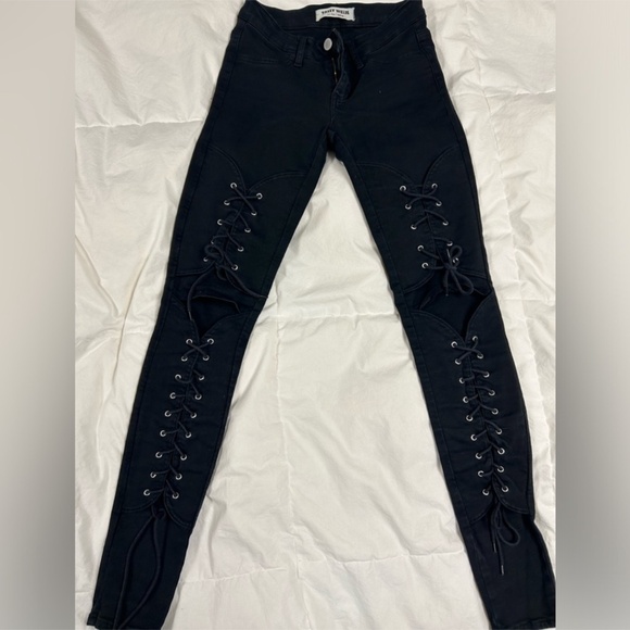 Tally Weijl so sexy and stunning pants size 34 equal us 24 they’re black and wow - Picture 7 of 8